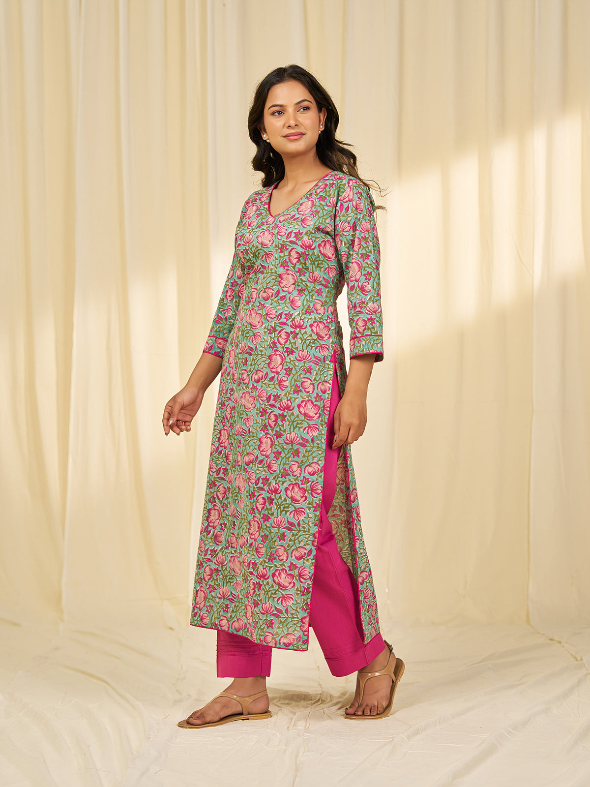 Rani Cotton Kurta