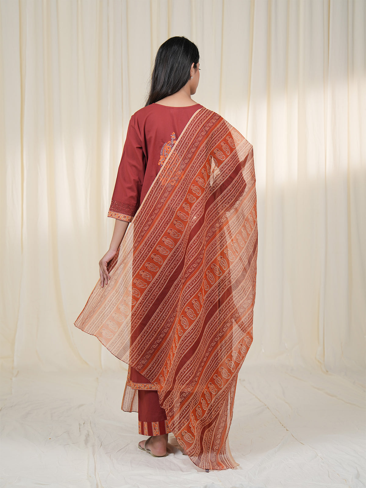 Rustic Indian Kota Dupatta