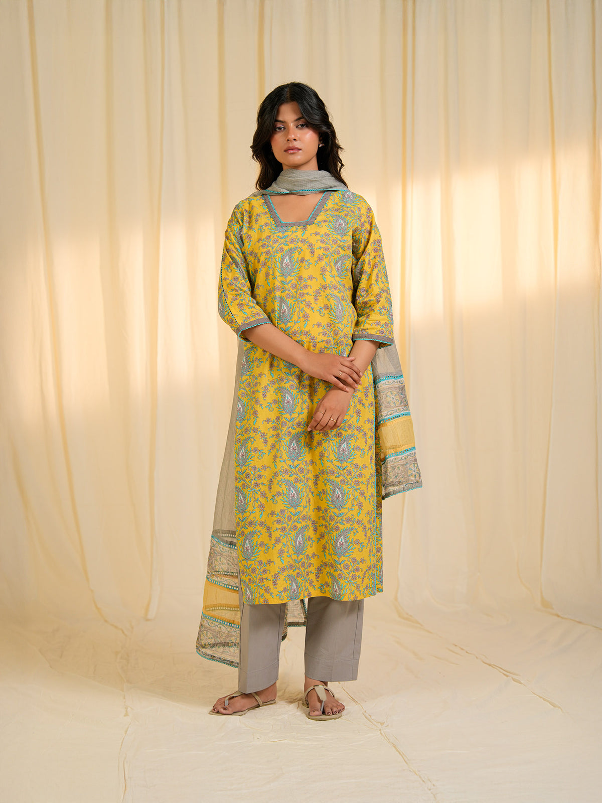 Rye Cotton Kurta