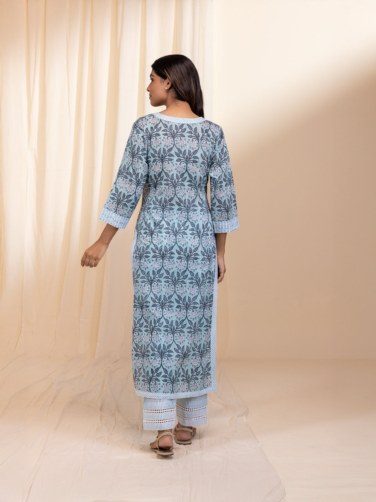 Sea Urchin Voile Kurta