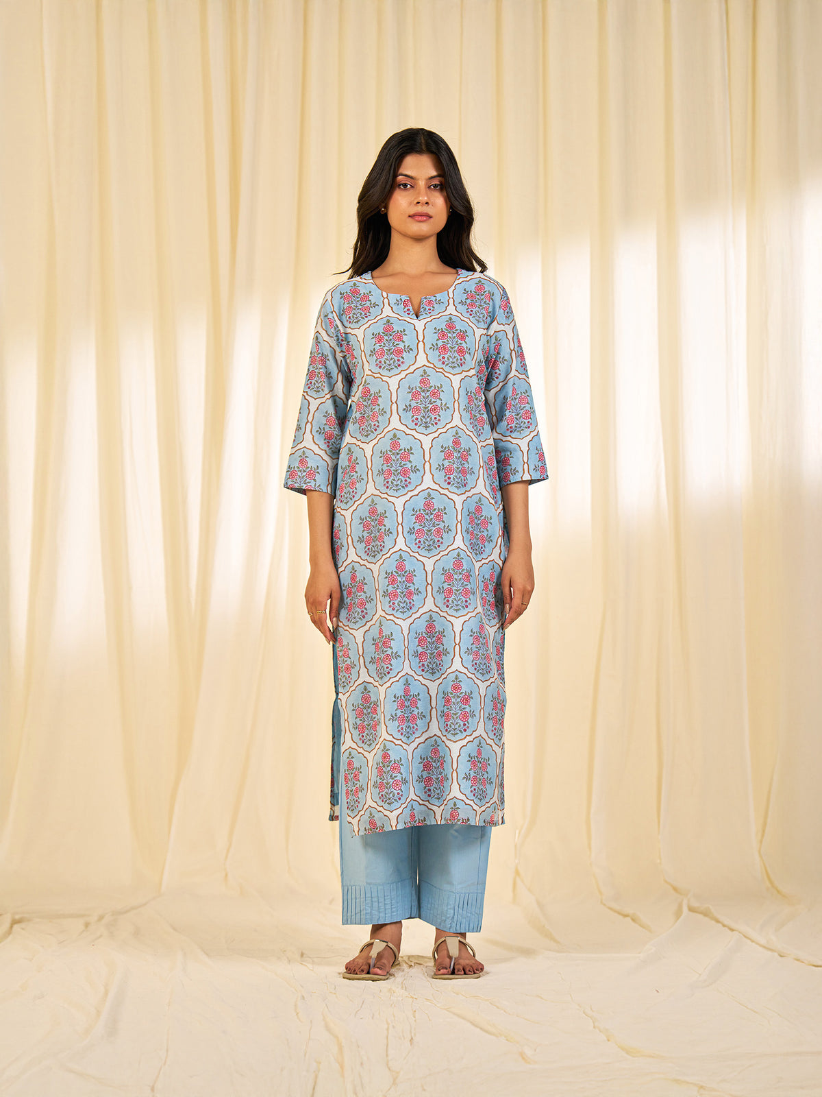 Shalimar Chanderi Kurta