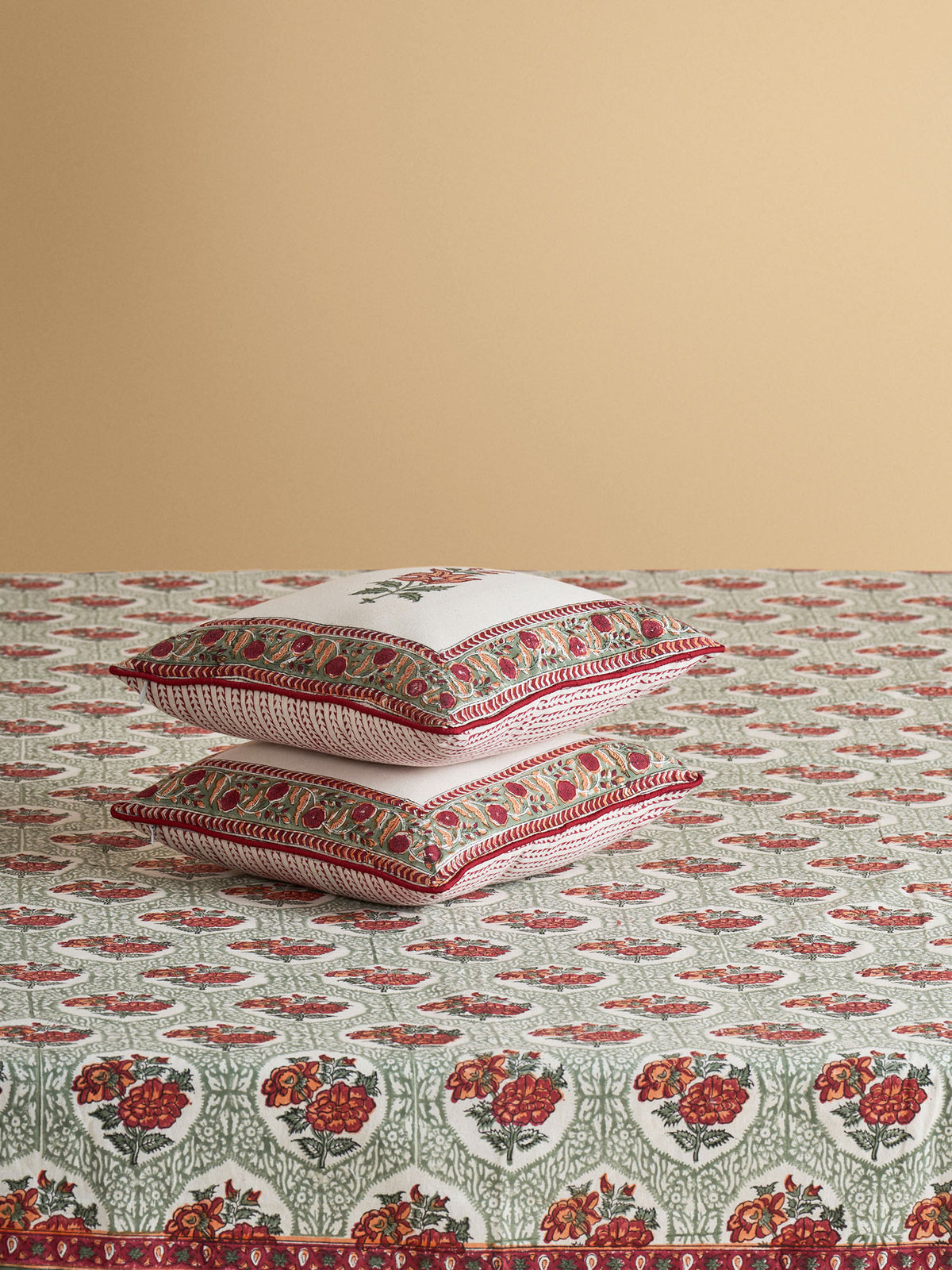 Shekhawati 12" x 12" Cushion Cover