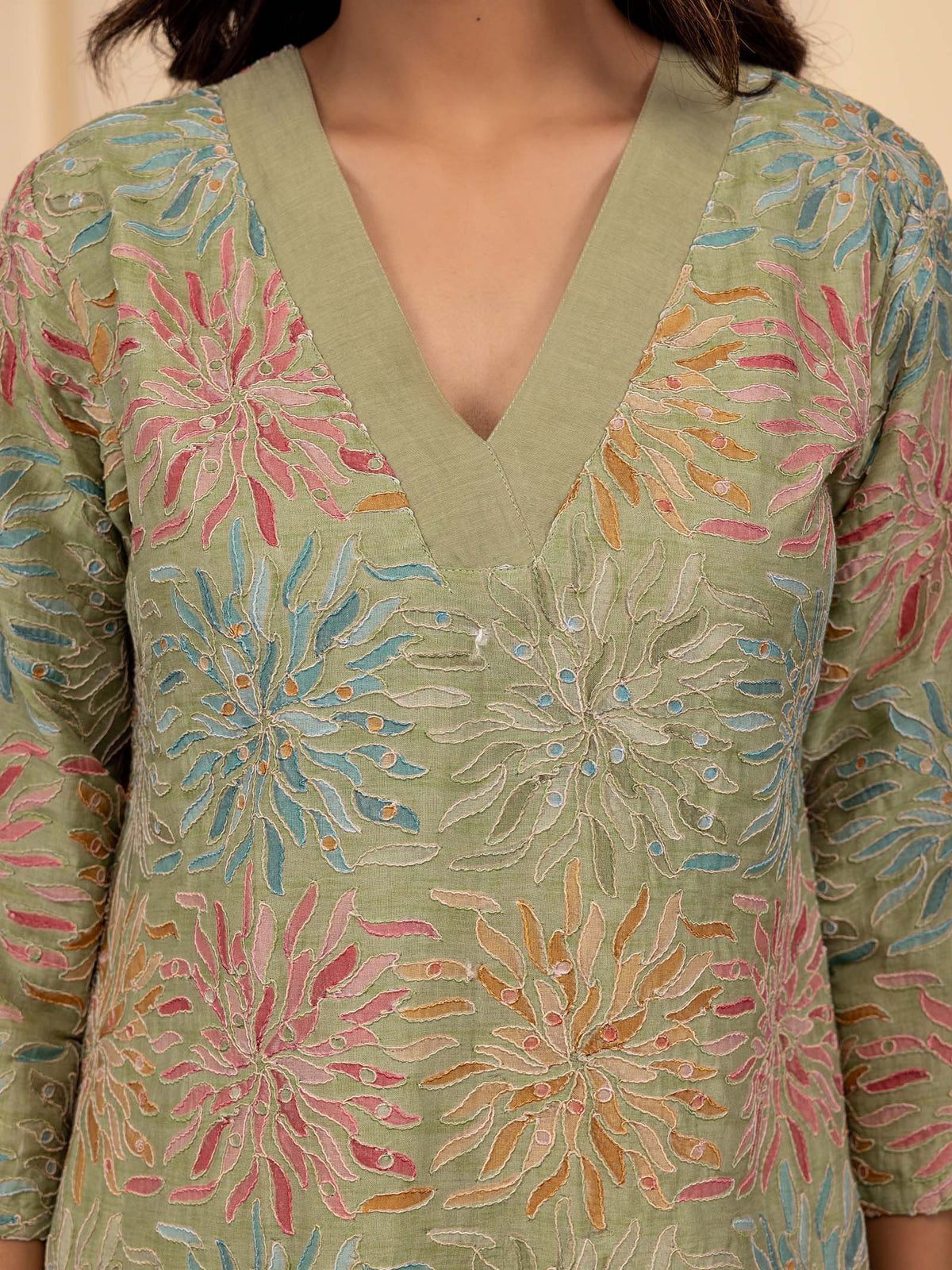 Sparkles Chanderi Kurta
