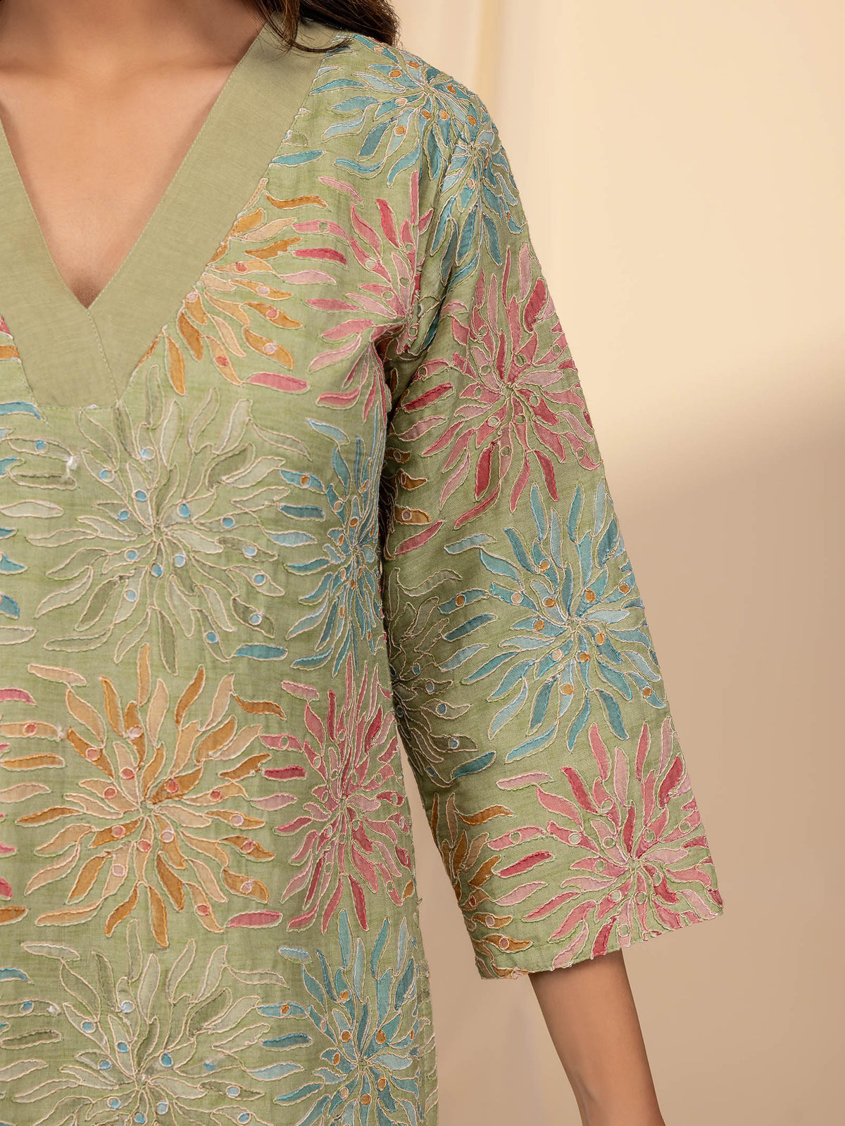 Sparkles Chanderi Kurta
