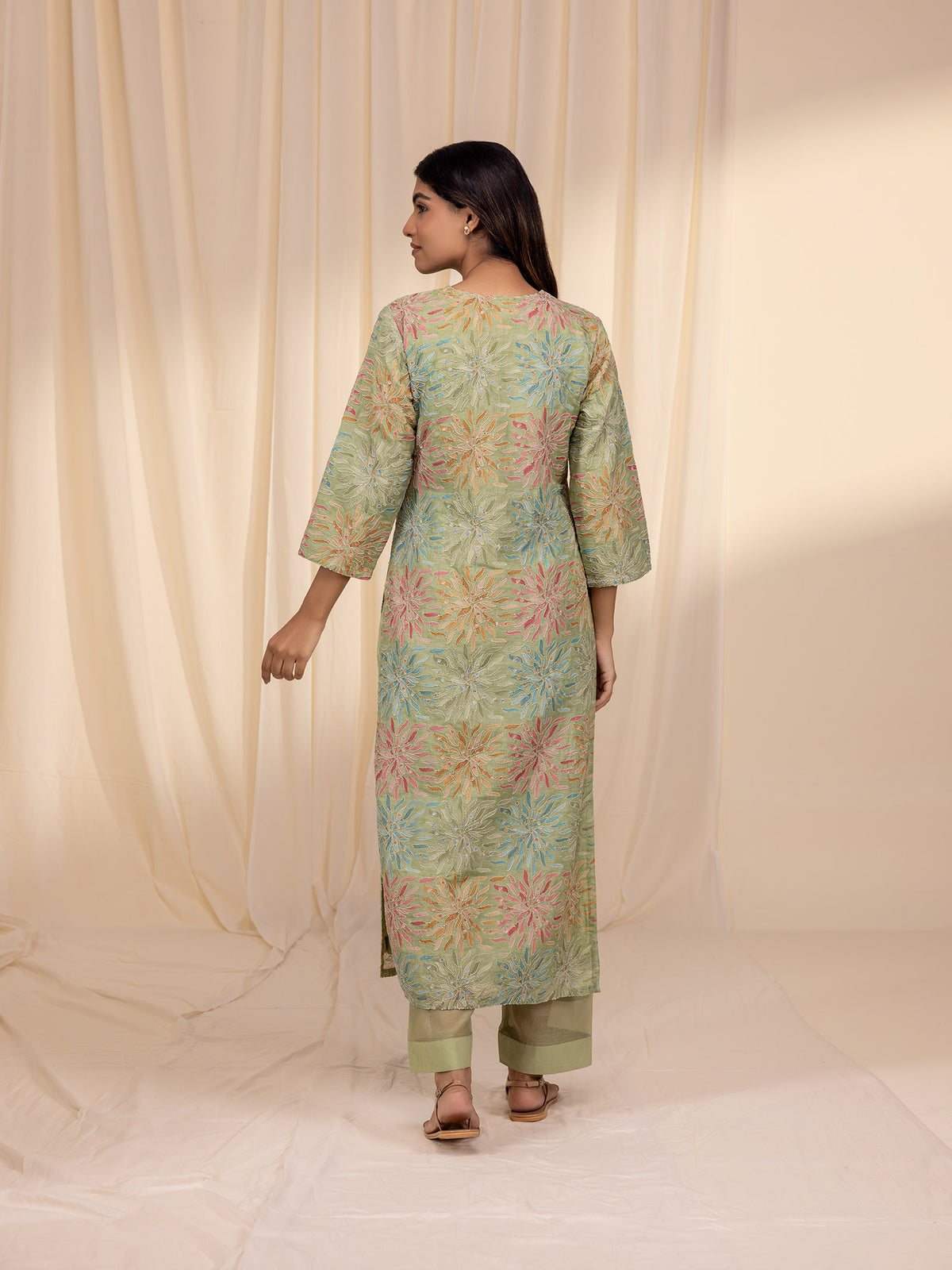 Sparkles Chanderi Kurta