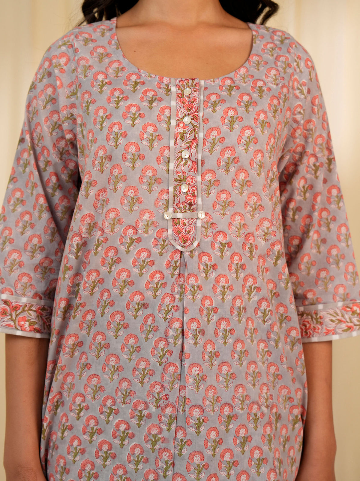 Sunkissed Cotton Kurti