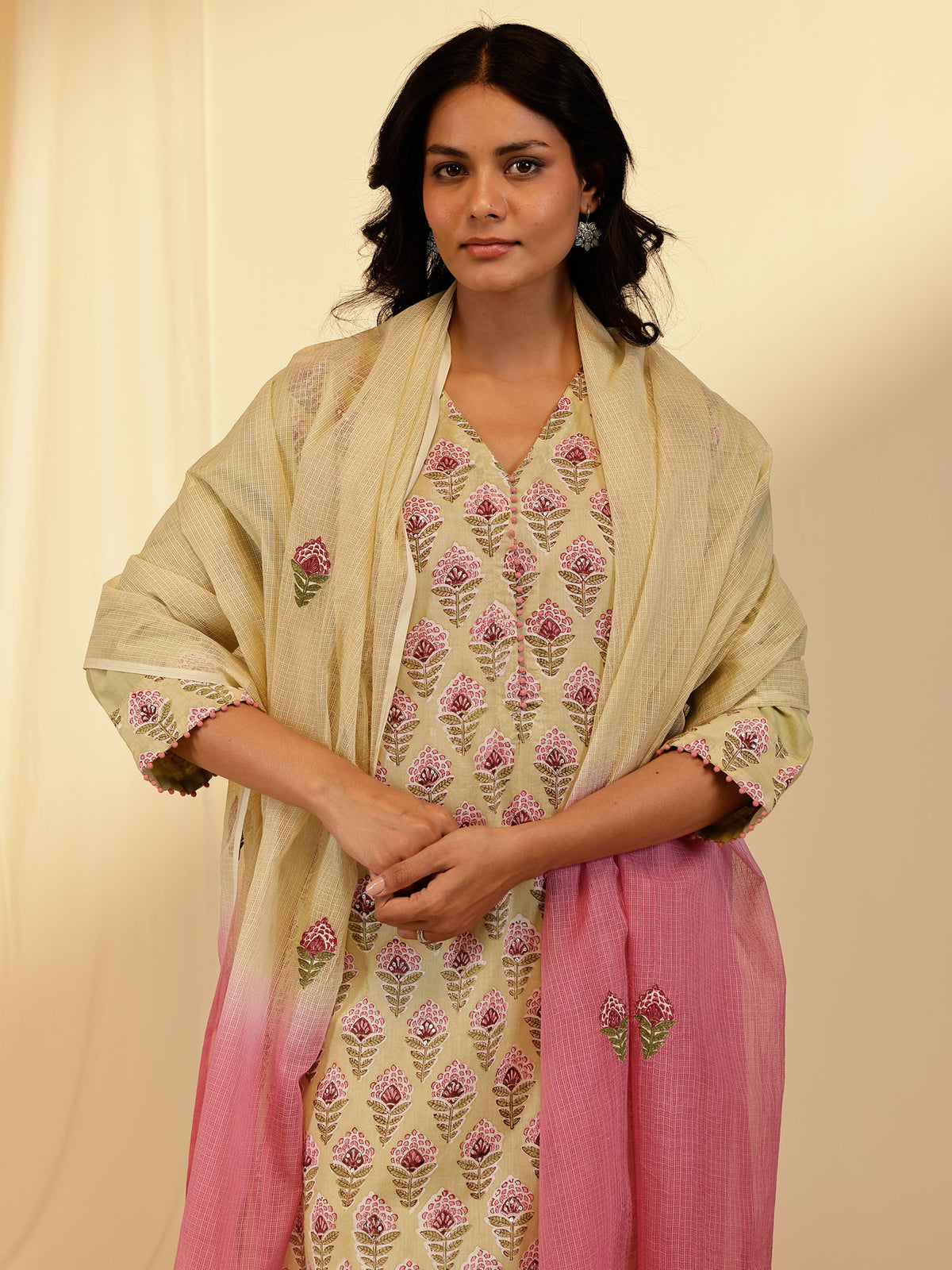 Tahiti Island Kota Dupatta