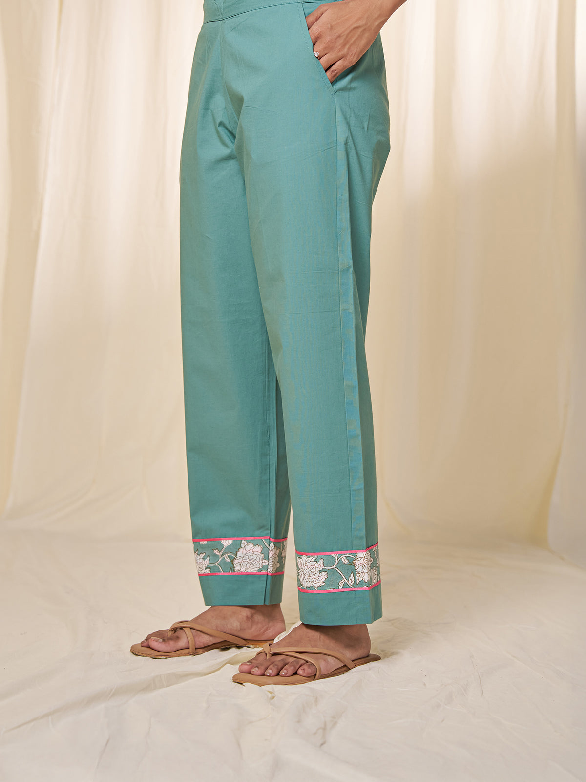 Tulsi Cotton Straight Pant