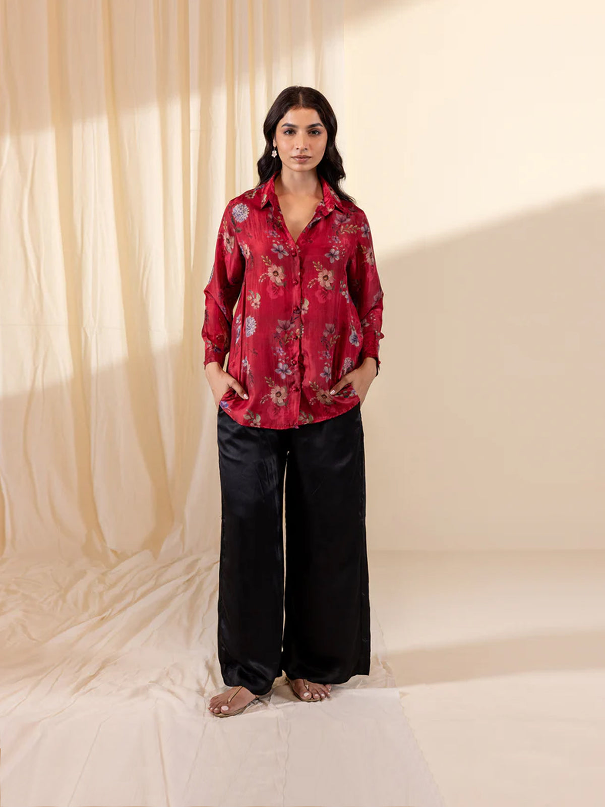 Vogue Silk Shirt - Morocco