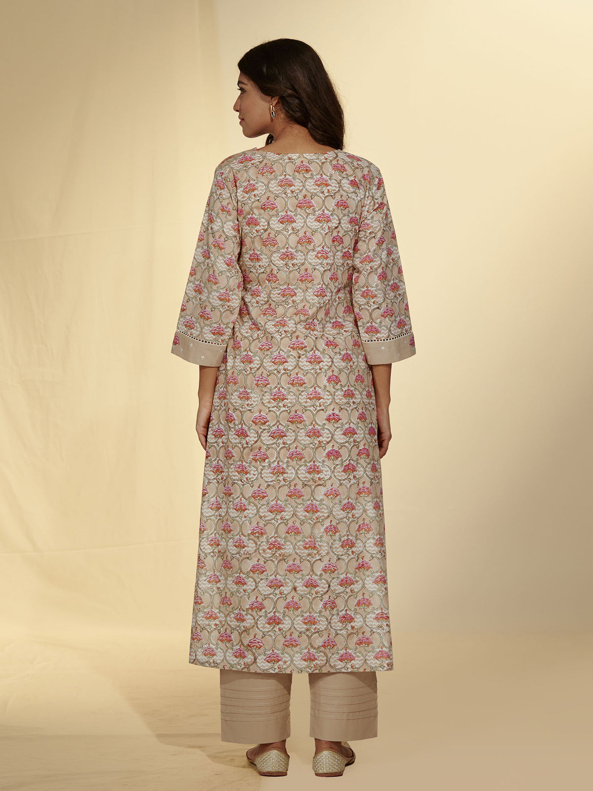 Waves Cotton Kurta