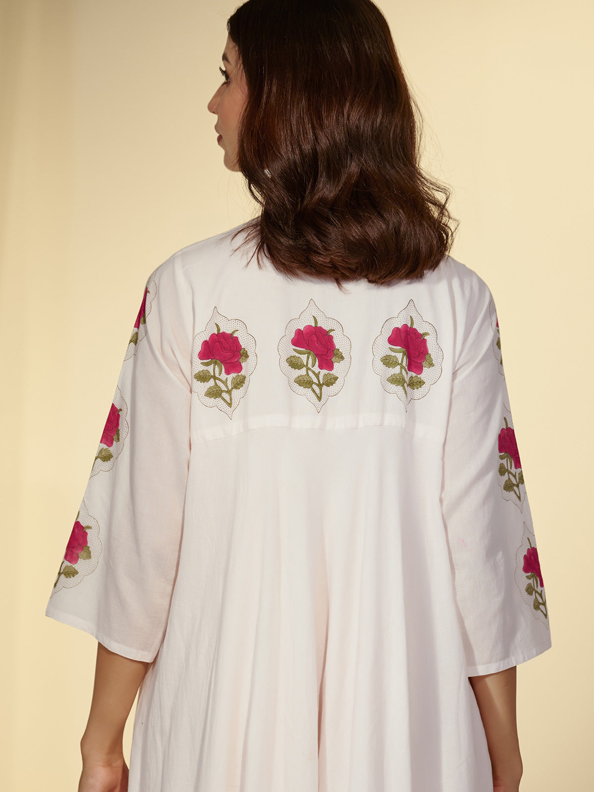 Belle Rose Voile Dress