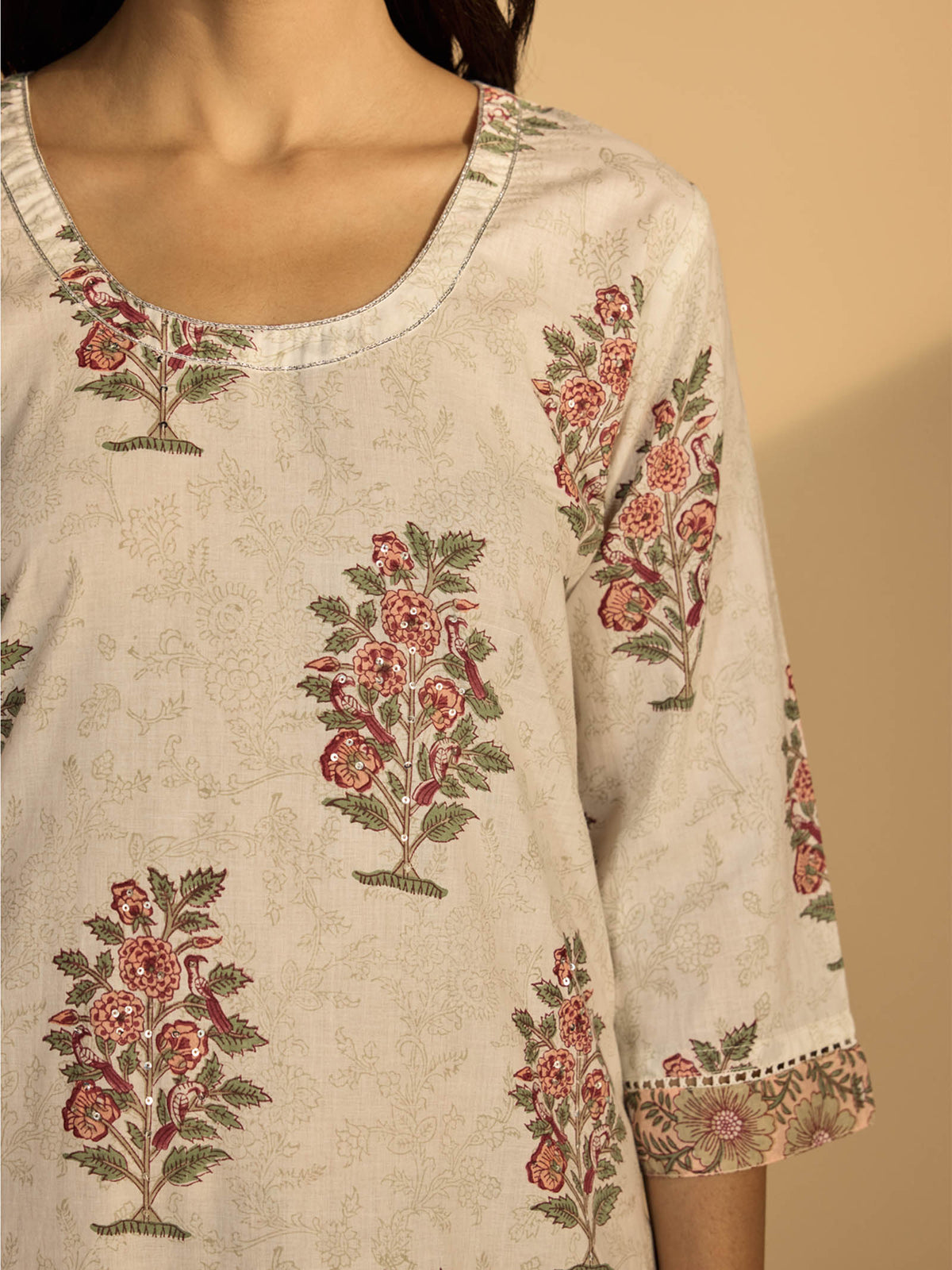 Bega Begum Cotton Kurta