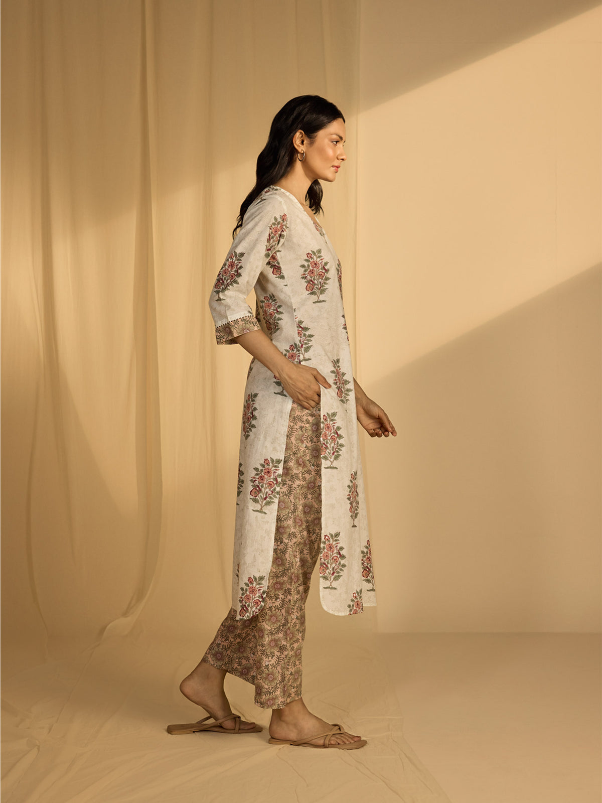 Bega Begum Cotton Kurta