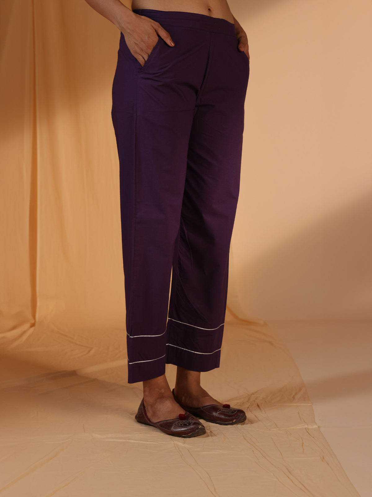 Burma Cotton Straight Pant