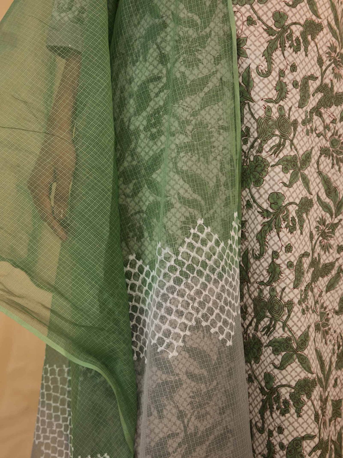 Parakeets Kota Dupatta