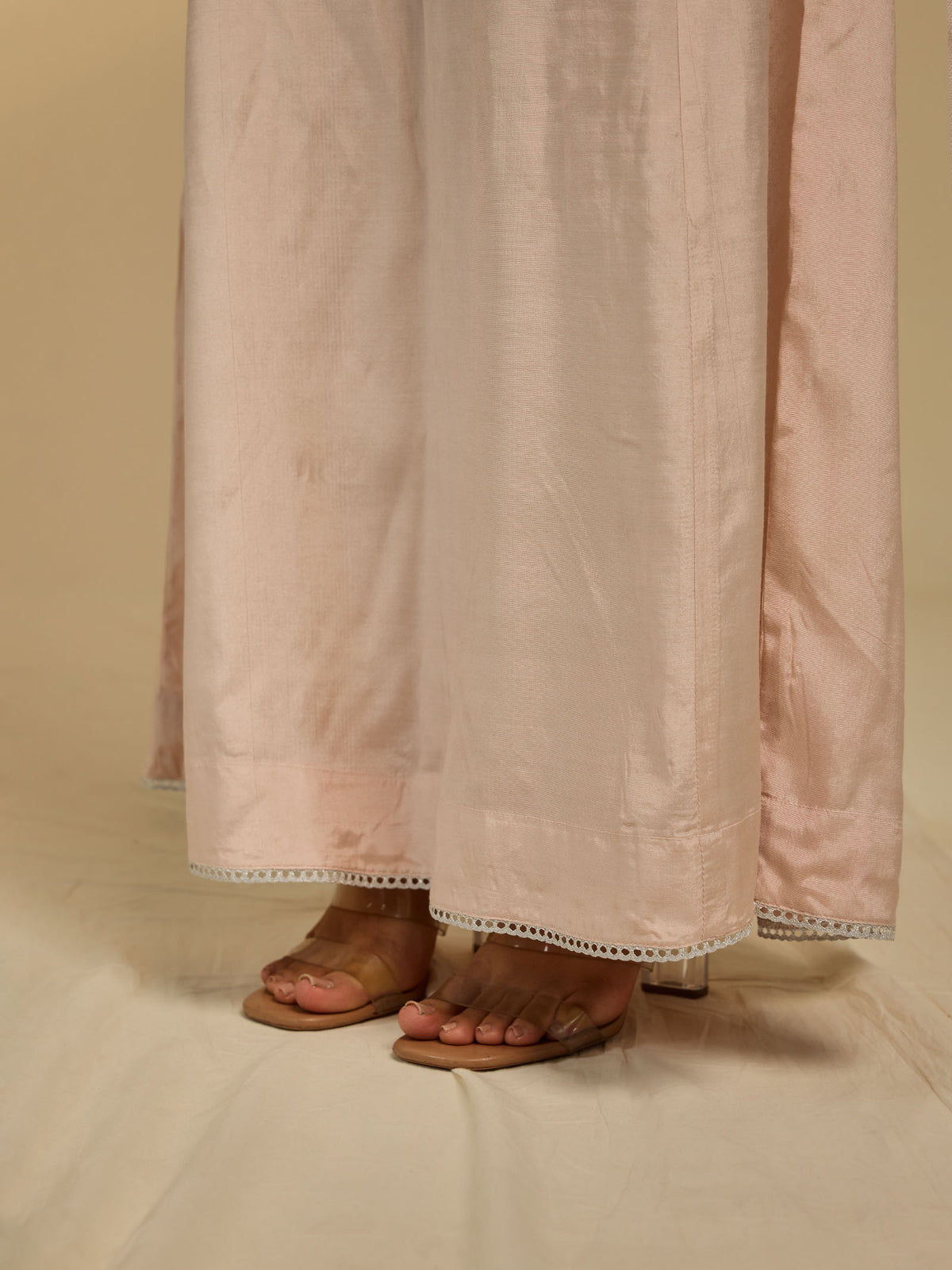 Lightening Pink Organza Saree