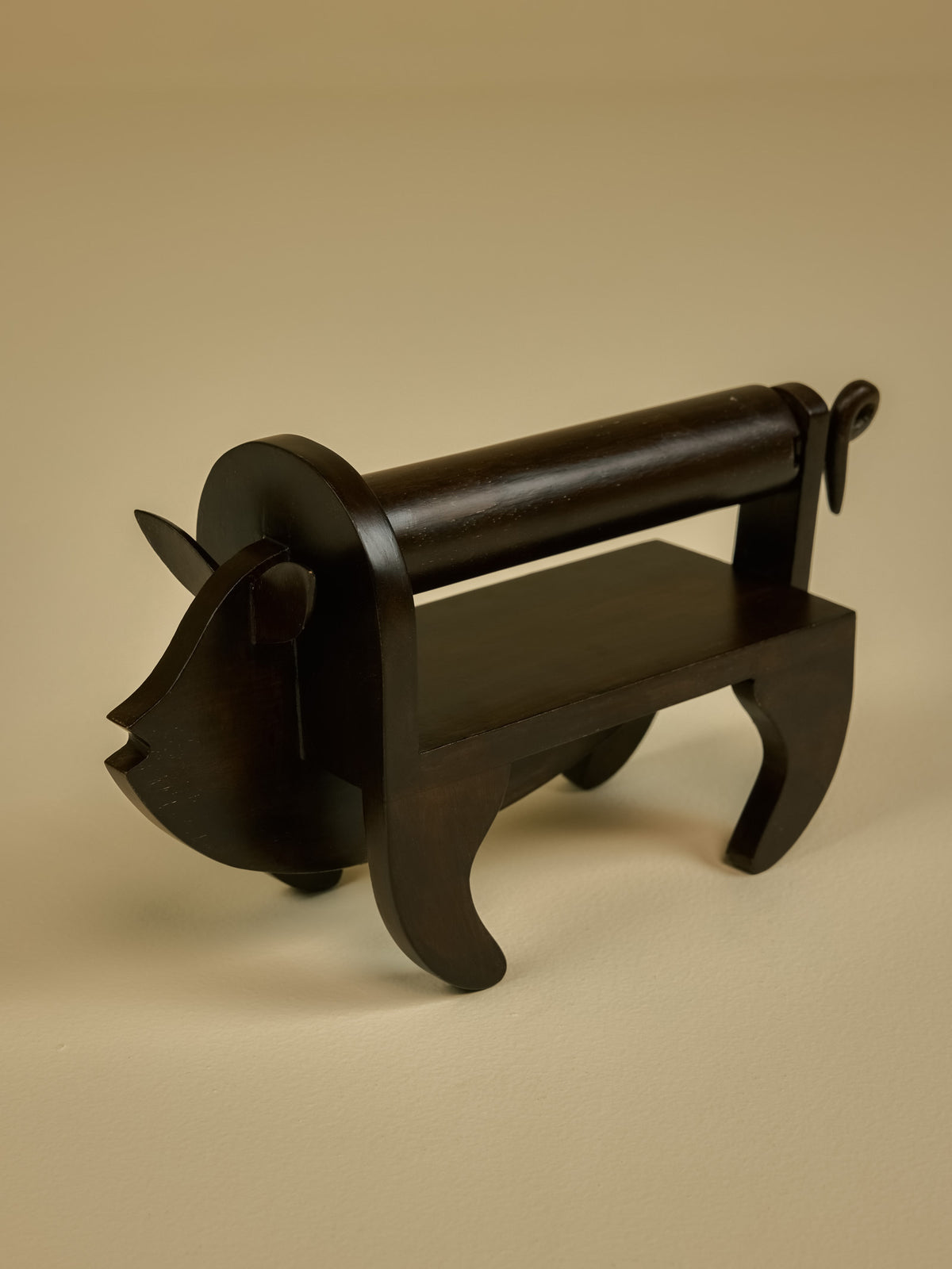 Kitchen Roll Holder - Pig
