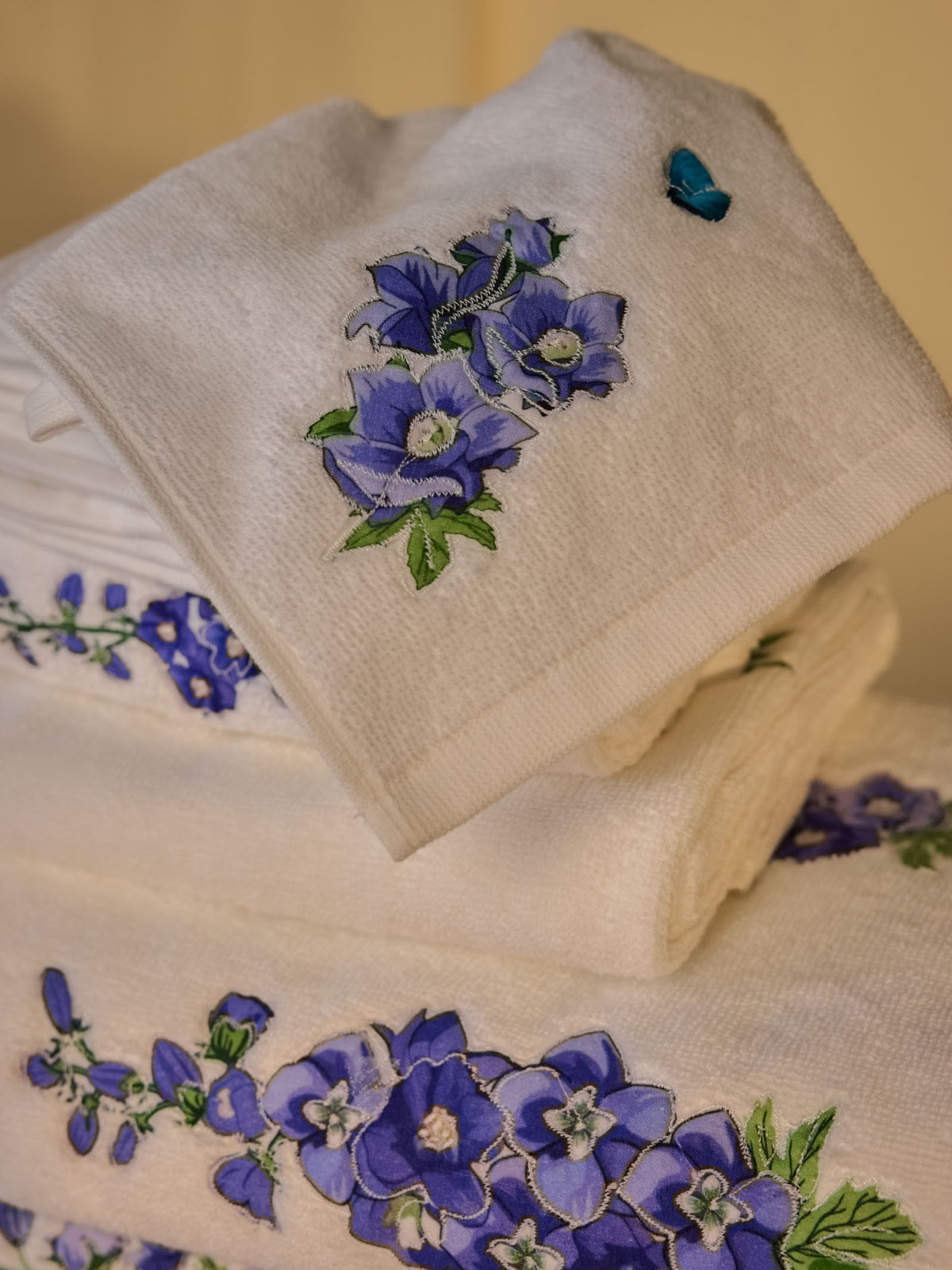 Larkspur Face Towel (Set of 2)