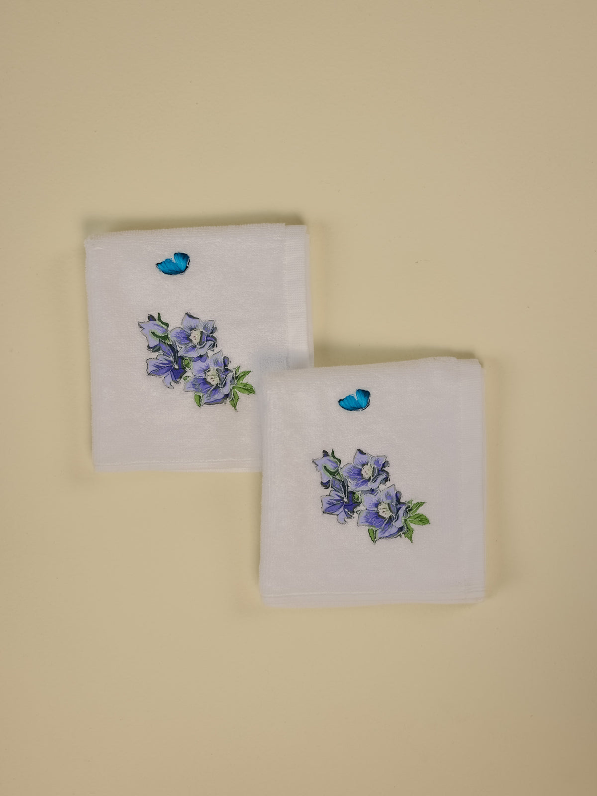 Larkspur Face Towel (Set of 2)