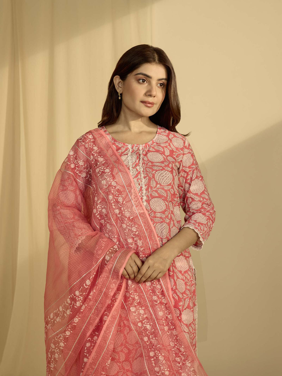 Too Pink Kota Dupatta
