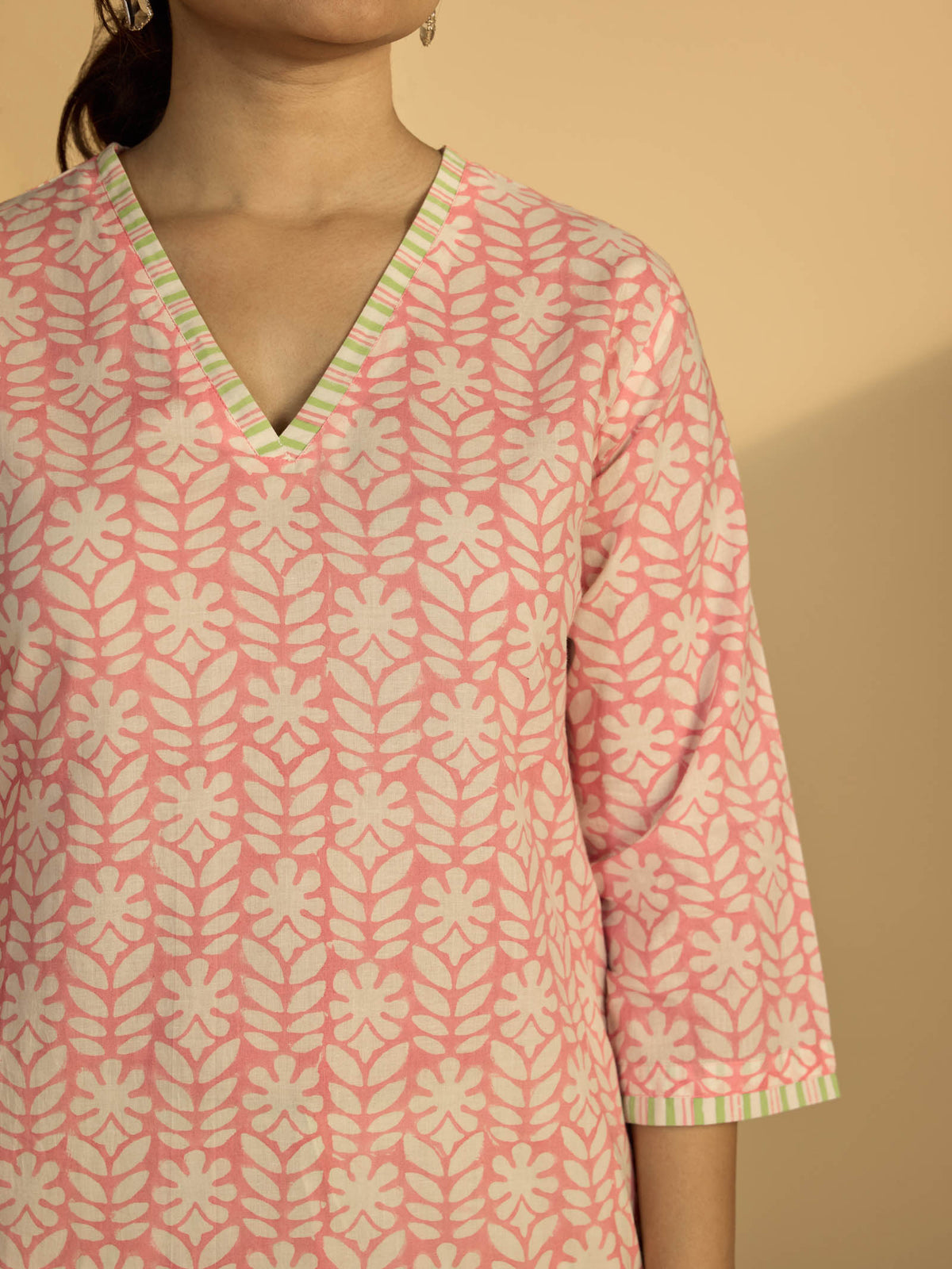 Tickled Pink Cotton Kurta
