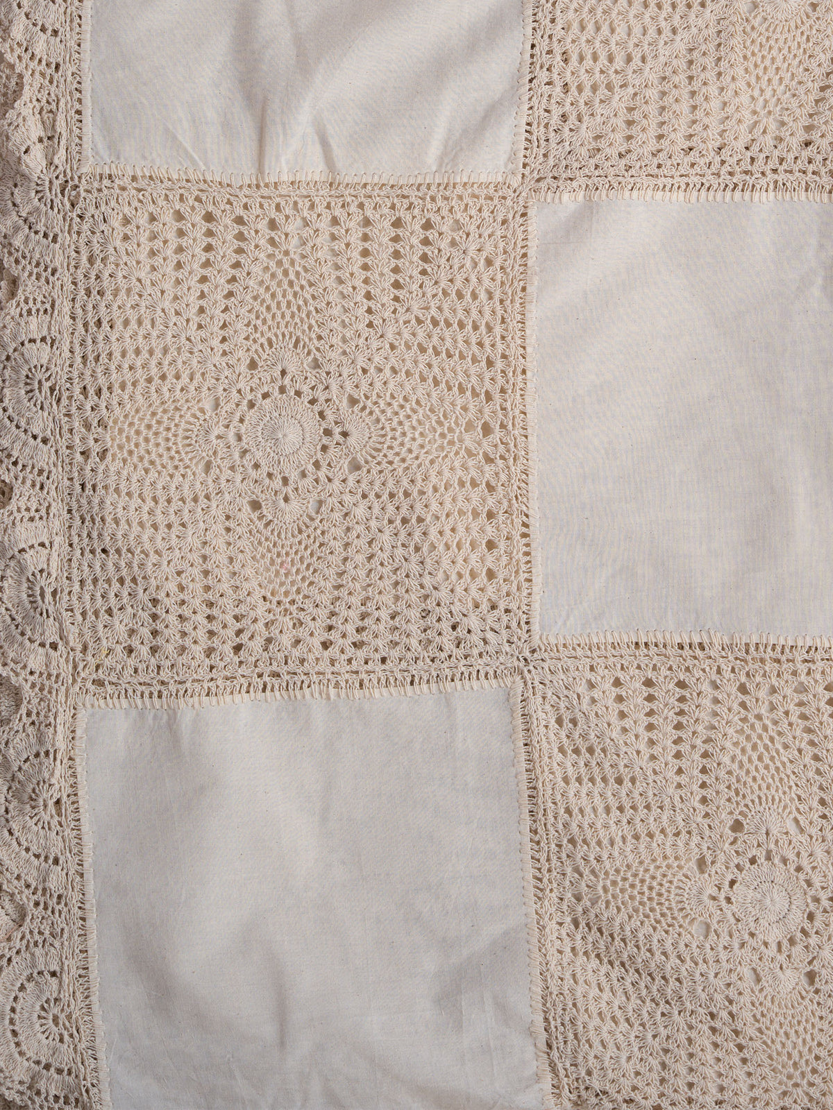 Crochet Patchwork Bed Cover