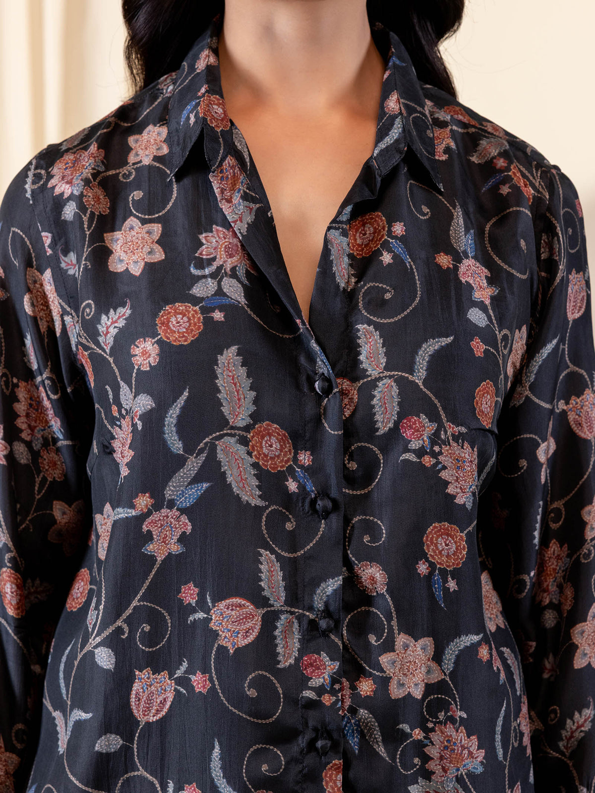 Vogue Silk Shirt - Paris
