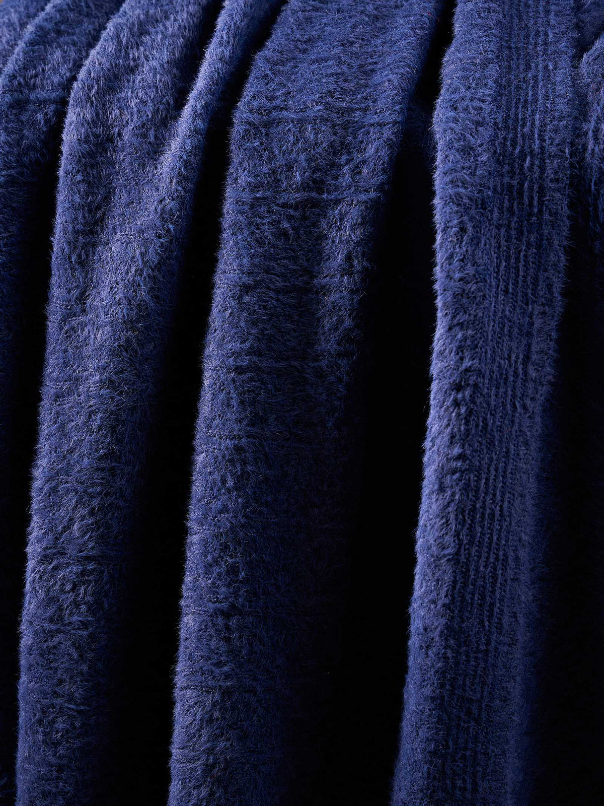 Woollen Throw Peacock
