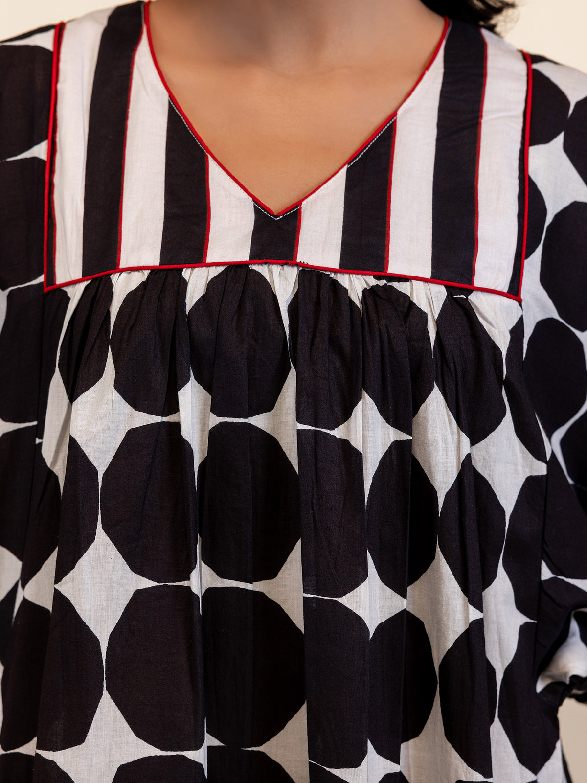 Colour Chrome Wing Cotton Dress