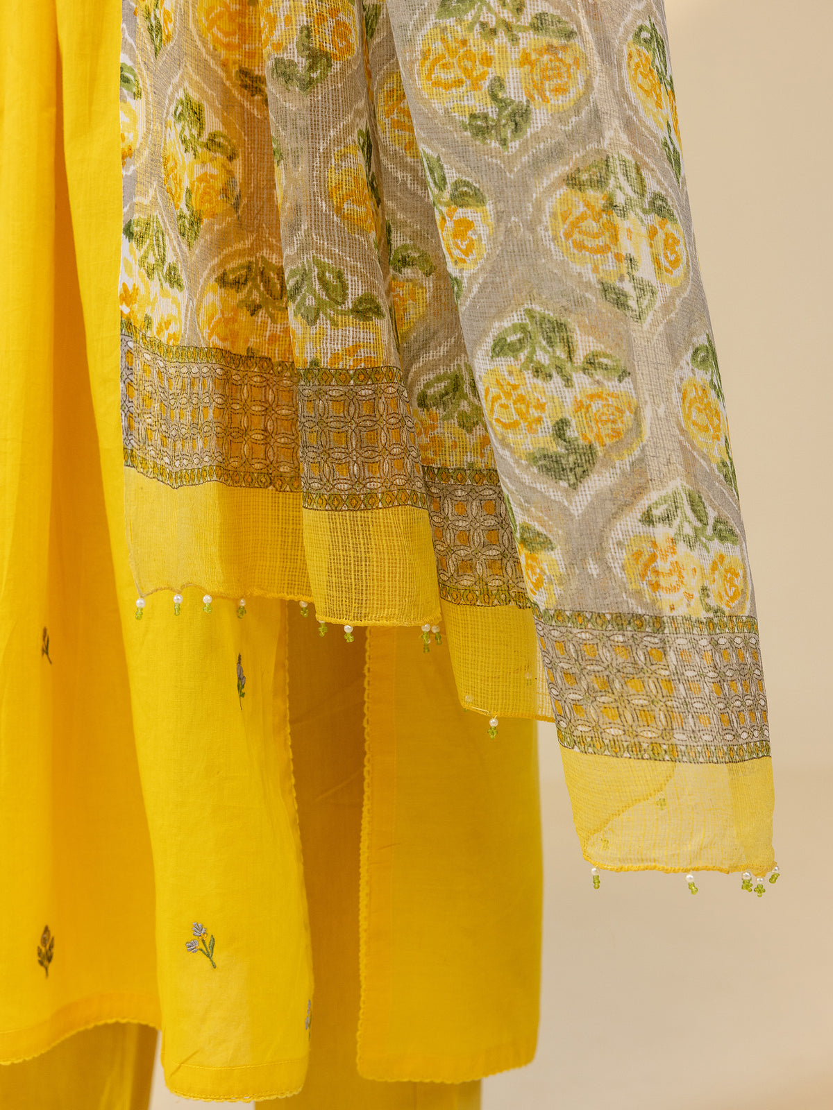 The Artisans Gold Kota Dupatta