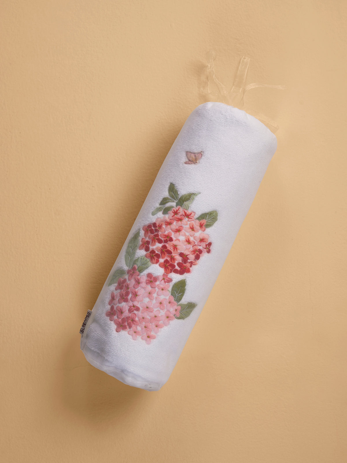 Red Ixora Bath Towel