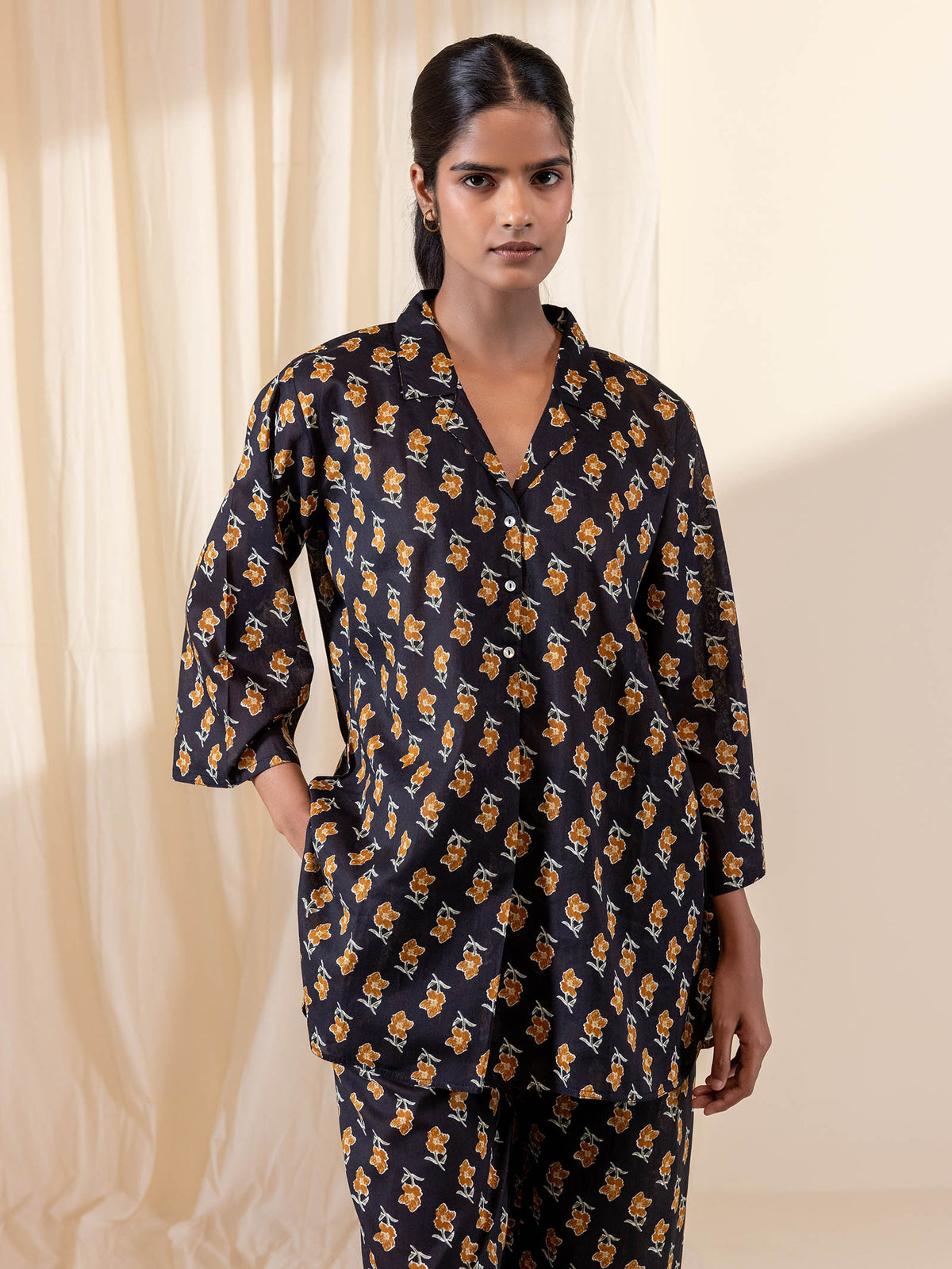 Magnolia Moon Cotton Night Suit