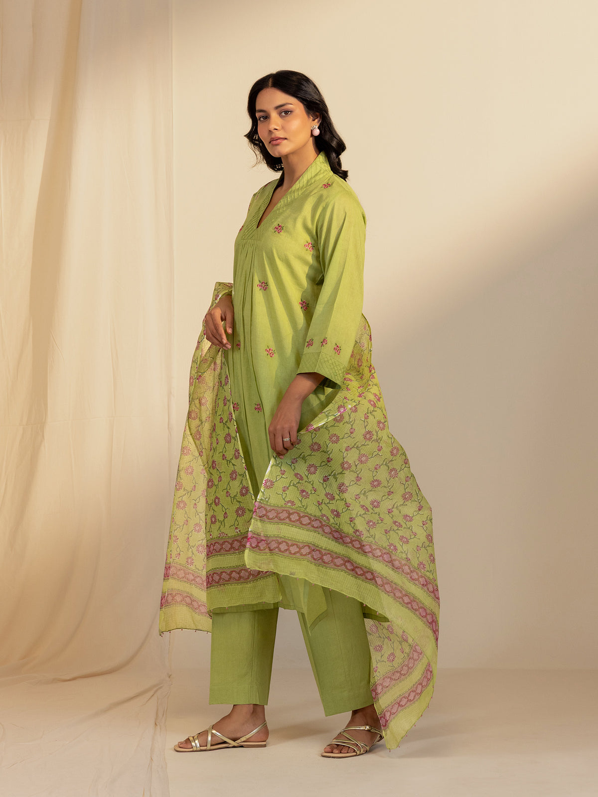 The Artisans Lush Kota Dupatta