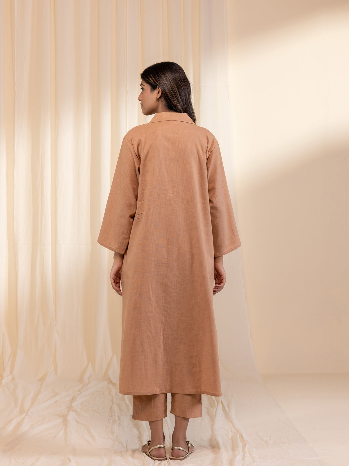 Skin Tones Cinnamon Cotton Kurta