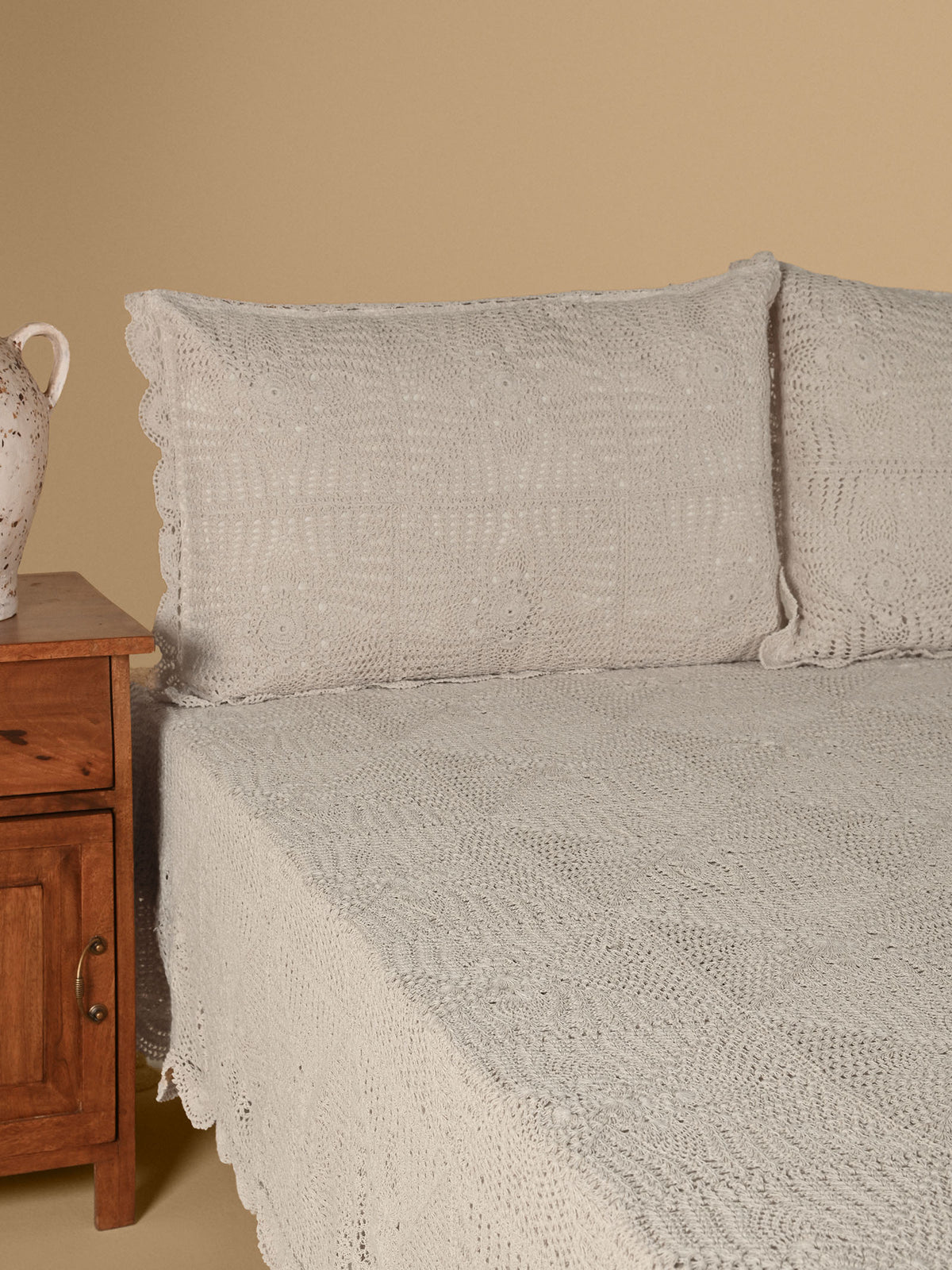 Crochet Classic Pillow Cover (Set of 2)
