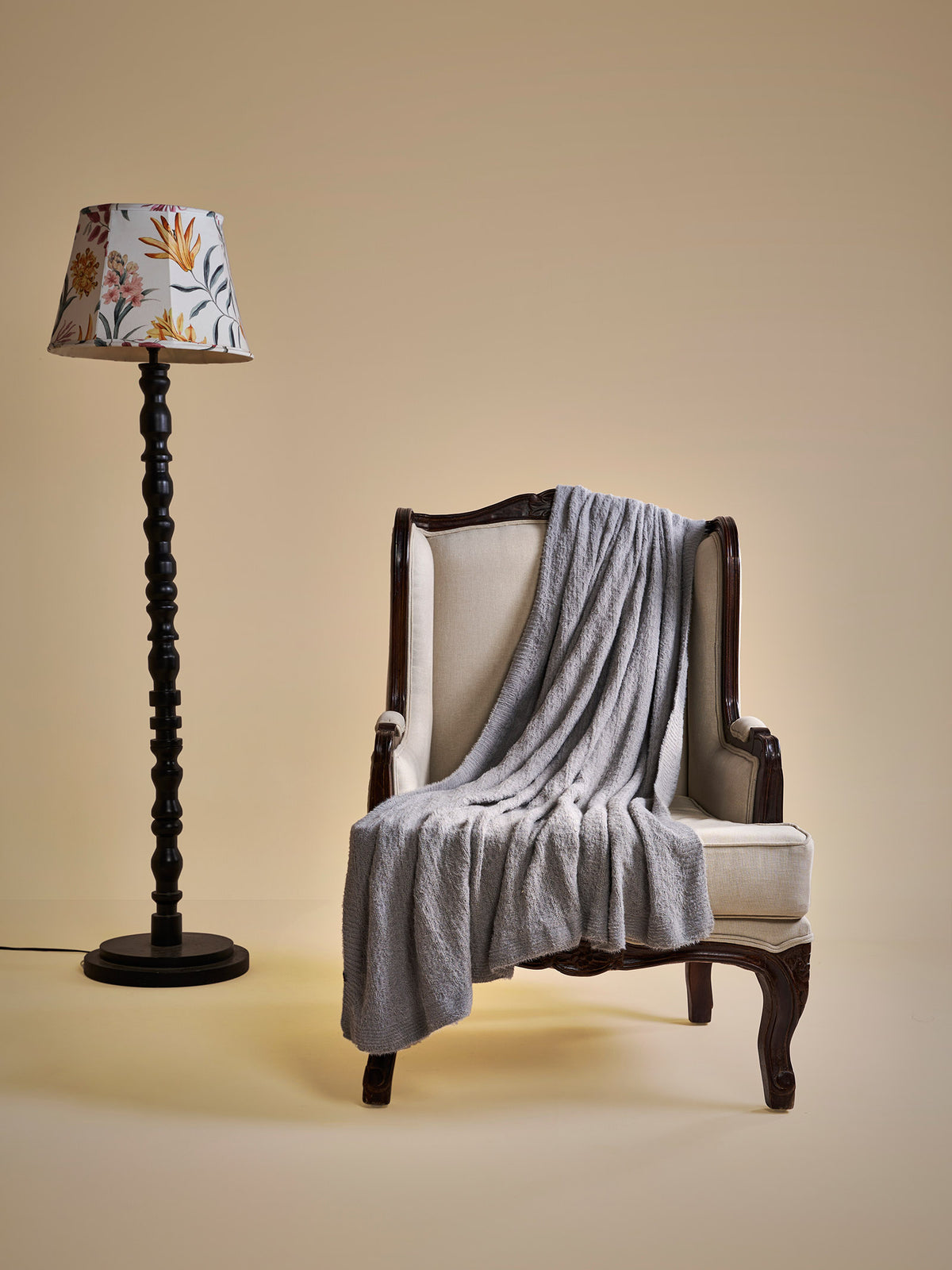 Woollen Throw Dove