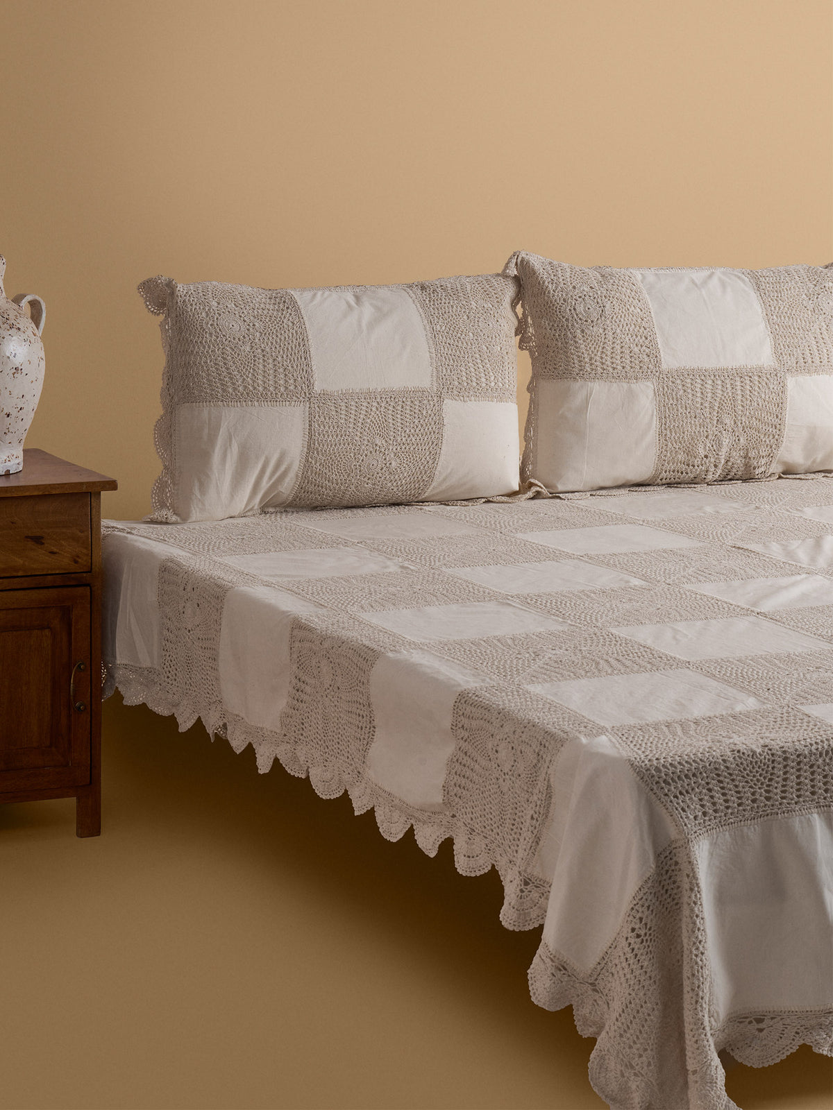 Crochet Patchwork Bed Cover