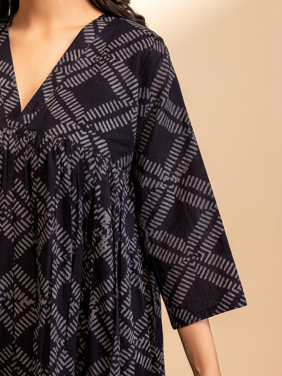 B.G. Gathers Voile Kurta