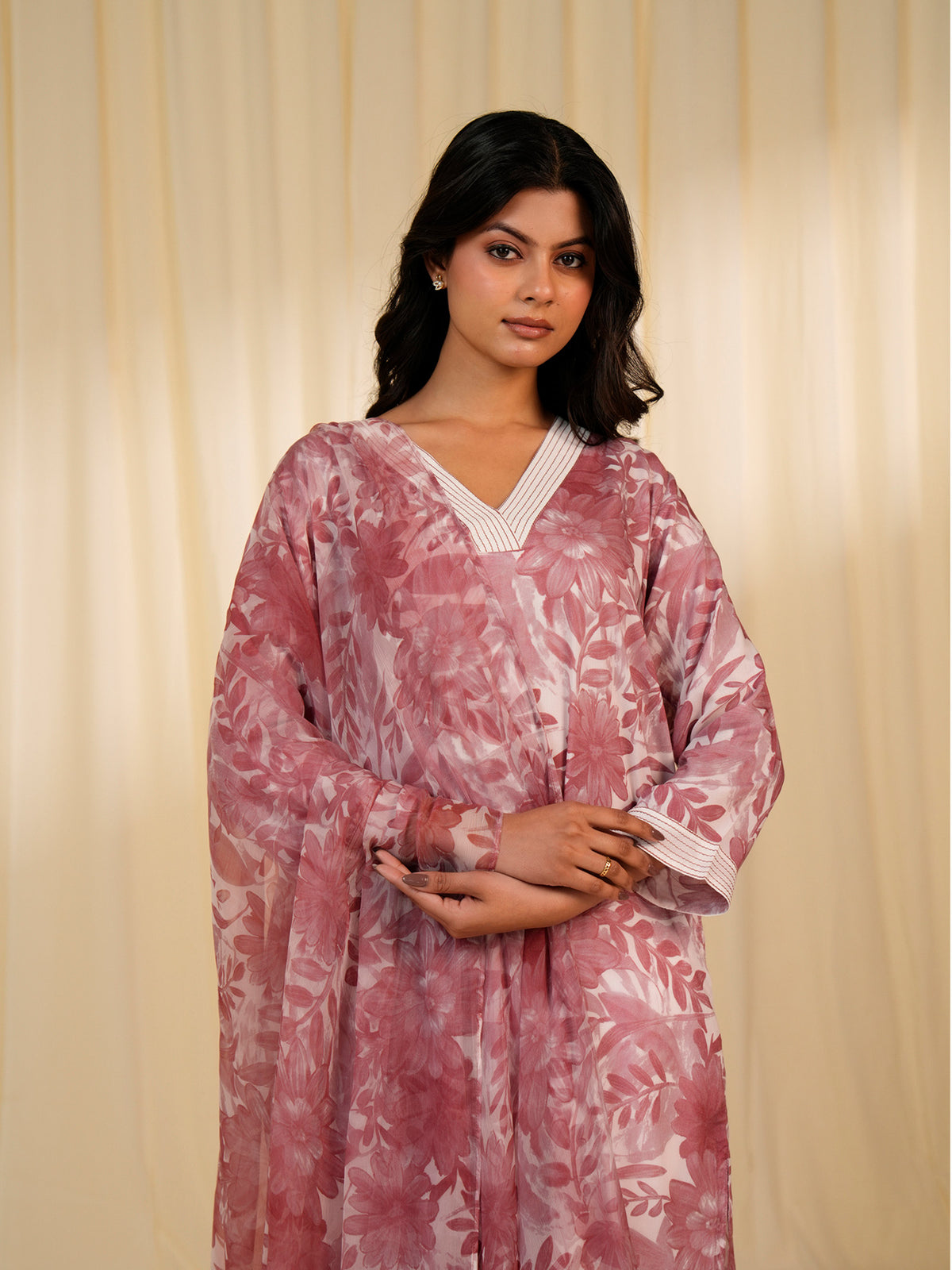 Bloom Garden Chiffon Dupatta