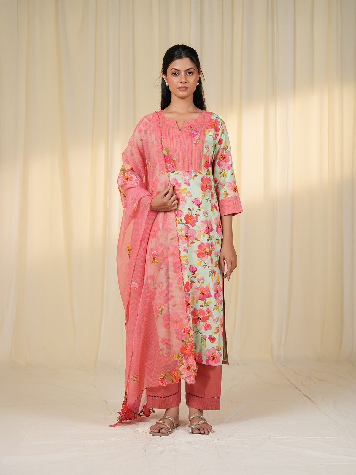 Blossom Mist Kota Dupatta