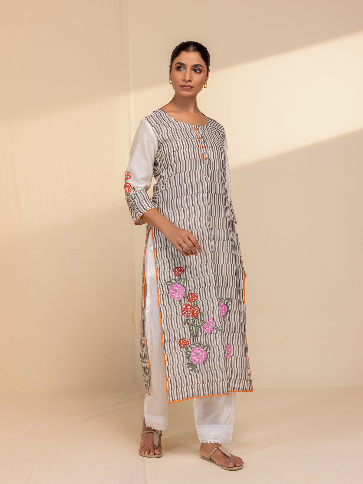 Branding Chanderi Kurta