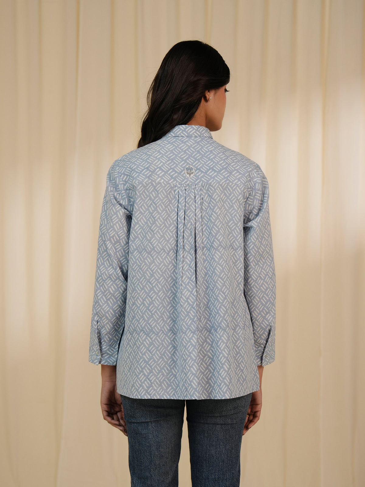 Celeste Cotton Shirt