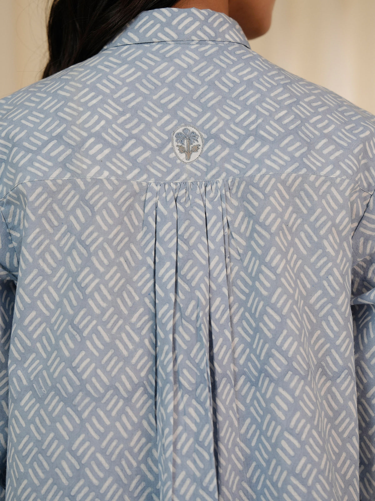 Celeste Cotton Shirt