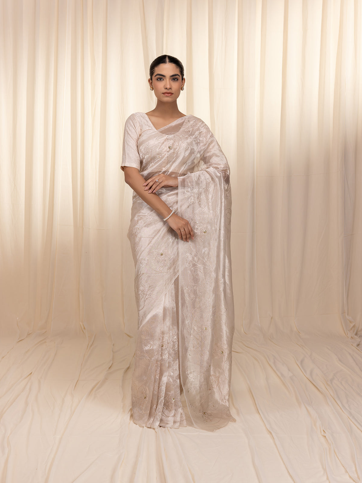 Chandi Tissue Saree