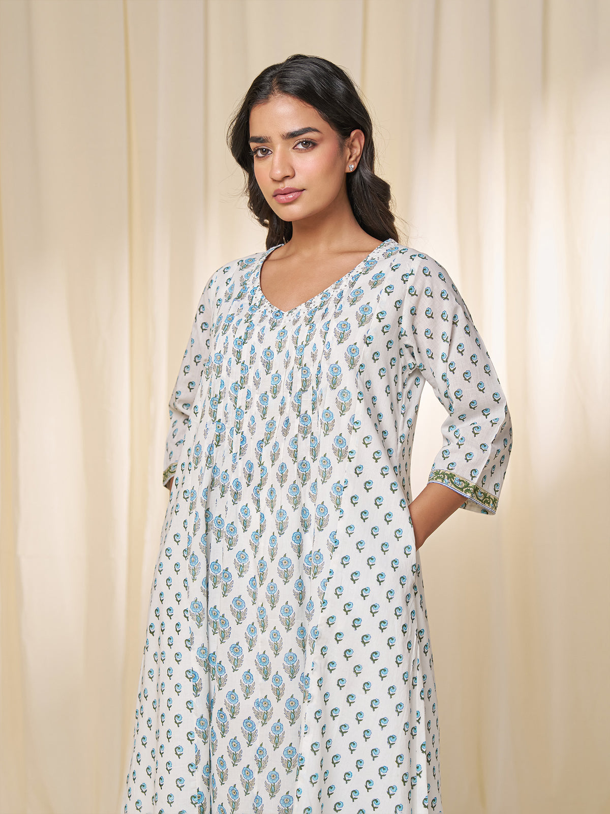 Chhota Mor Cotton Kurta