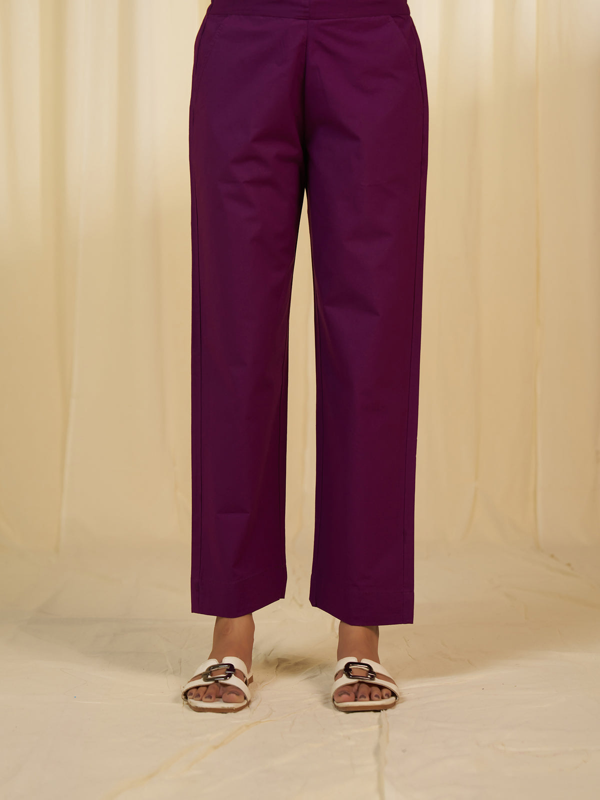 Cosmic Cotton Straight Pants