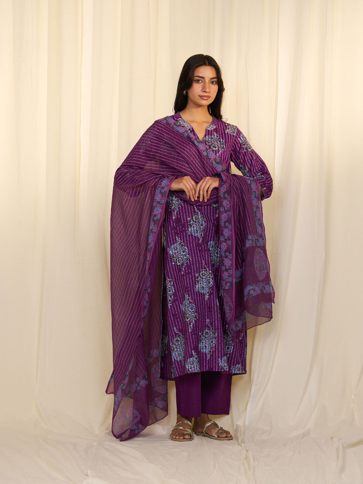 Cosmic Twill Kurta