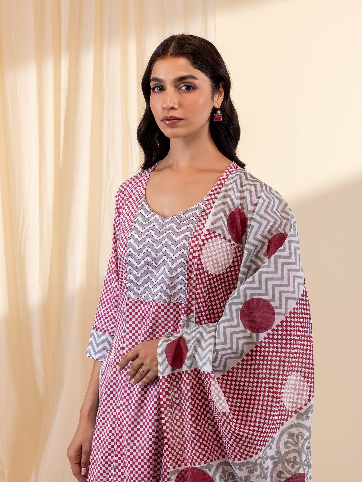 Work Wear Chanderi Dupatta