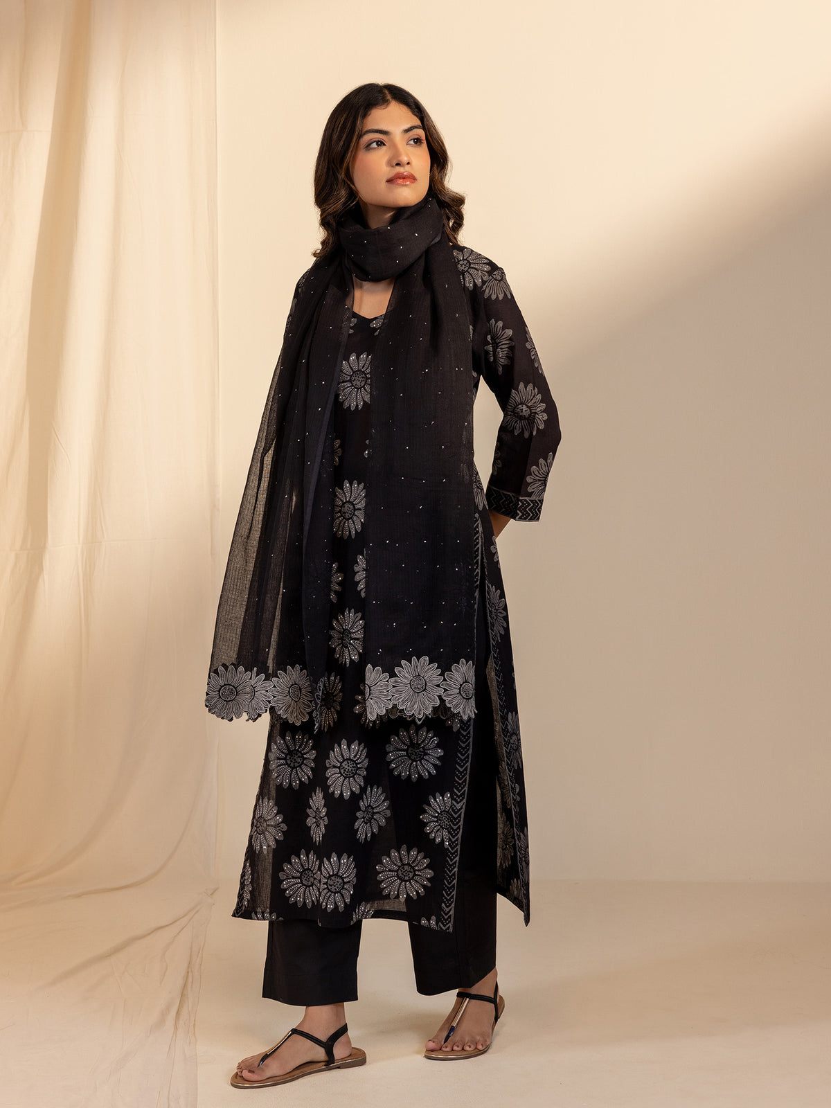 BG Sunflower Kota Dupatta