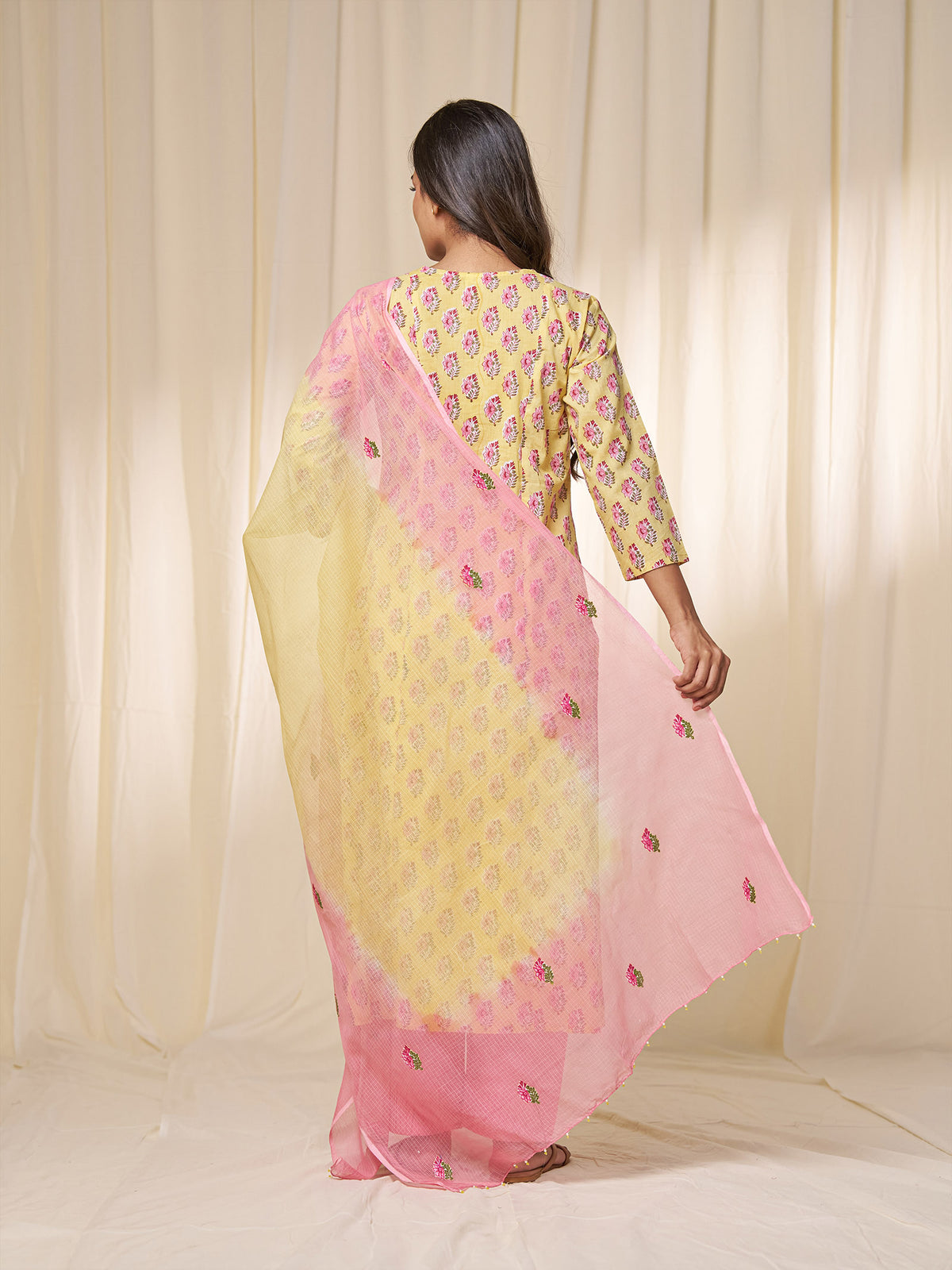 Fiji Island Kota Dupatta